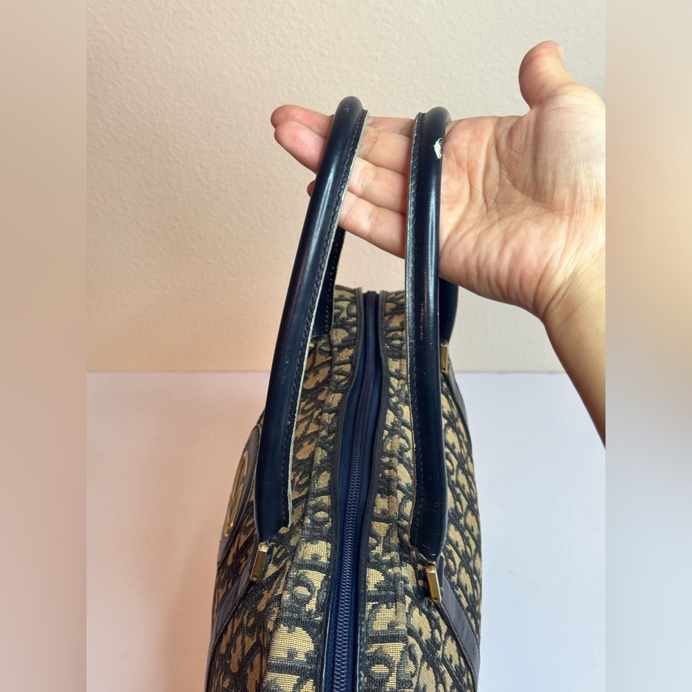 CHRISTIAN DIOR Diorissimo Top Handle Bag Vintage - Picture 7 of 13